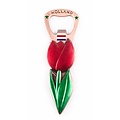 Typisch Hollands Magnet - Opener Tulip - Red