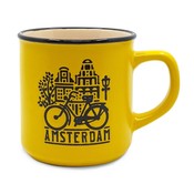 Matix Kleiner Becher in Geschenkbox – Amsterdam – Gelb