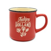 Typisch Hollands Kleine Tasse in Geschenkbox - Holland - Rot