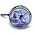 Typisch Hollands Bicycle bell Holland -Delft blue 60mm