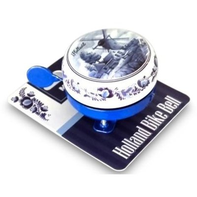 Typisch Hollands Bicycle bell Holland -Delft blue 60mm