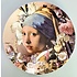 Typisch Hollands Wall plate - girl with a pearl earring - Modern Delft - Copy