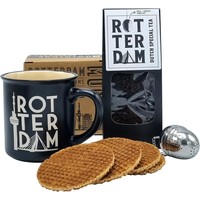 Typisch Hollands Thee -Mok en Stroopwafels - Rotterdam - Gratis Thee-ei