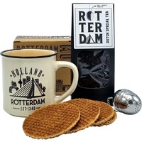 Typisch Hollands Tea -Mug and Stroopwafels - Rotterdam - Kostenloses Tee-Ei