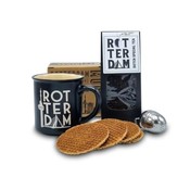 Typisch Hollands Tea -Mug and Stroopwafels - Rotterdam - Kostenloses Tee-Ei