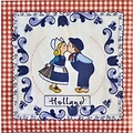 TTD Gifts Napkins with kissing couple Holland