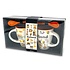 TTD Gifts Gift box 2 Mugs of major cities and a bottle of apple pie liqueur