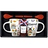 TTD Gifts Gift box 2 Mugs of major cities and a bottle of apple pie liqueur