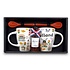 TTD Gifts Gift box 2 Mugs of major cities and a bottle of apple pie liqueur