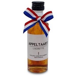 Typisch Hollands Holländische Apfelkuchen-Mini-Likörette 40ml