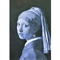 Typisch Hollands Double greeting card - Holland - Girl with a Pearl Earring