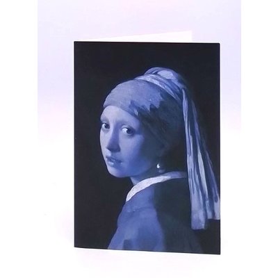 Typisch Hollands Double greeting card - Holland - Girl with a Pearl Earring