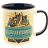 Matix Mug Rotterdam - White with blue ear - blue inside
