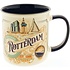 Matix Mug Rotterdam - White with blue handle - blue interior
