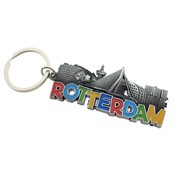 Typisch Hollands Schlüsselanhänger Rotterdam - Metallbuchstaben