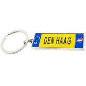 Typisch Hollands Schlüsselanhänger Den Haag - Nummernschild