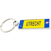 Typisch Hollands Schlüsselanhänger Utrecht - Nummernschild