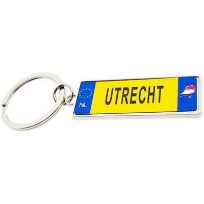 Typisch Hollands Schlüsselanhänger Utrecht - Nummernschild