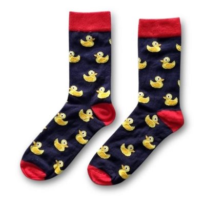 TTD Gifts Damessokken - Badeendjes - Maat 35-41