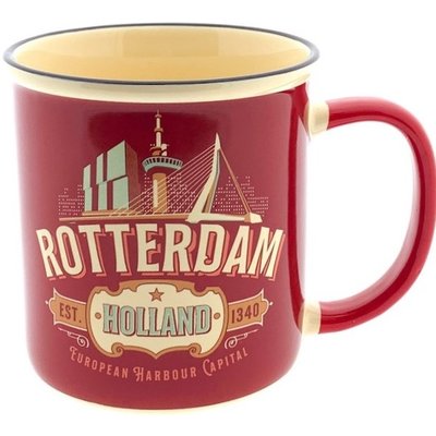 Matix Mok Rotterdam - Rood - all-over.