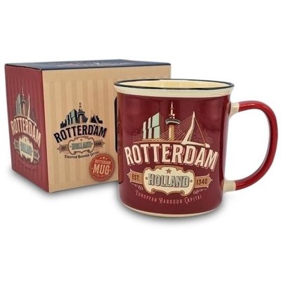 Matix Mug Rotterdam - Red - all-over.