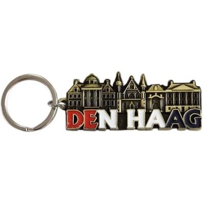 Typisch Hollands Schlüsselanhänger Den Haag Buchstaben - Ridderzaal-Binnenhof