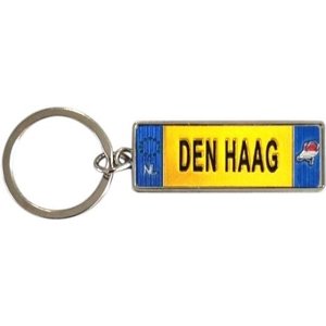 Matix Keychain The Hague - License plate
