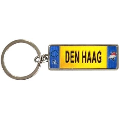 Typisch Hollands Keychain The Hague - License plate