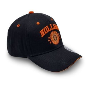 Typisch Hollands Black cap with Orange text - Holland