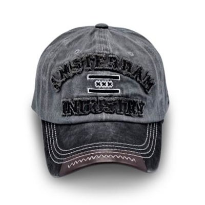TTD Gifts Amsterdam cap -  Grijs - Antraciet