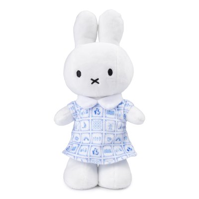 Nijntje (c) Miffy cuddly toy - Delft Blue dress