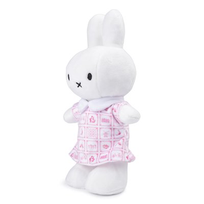 Nijntje (c) Miffy-Plüschtier – Rosa Icon-Kleid