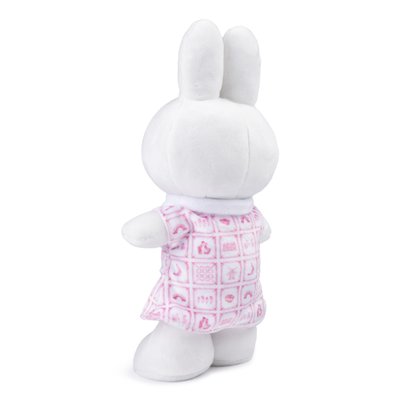 Nijntje (c) Miffy-Plüschtier – Rosa Icon-Kleid