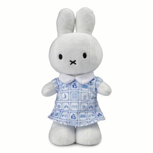 Nijntje (c) Miffy cuddly toy - Delft Blue dress