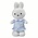 Nijntje (c) Kuscheltier Miffy - Delfter Blaues Kleid