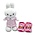 Typisch Hollands Miffy gift set - cuddly toy and slippers - Pink