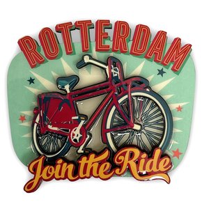 Typisch Hollands Magnet Rotterdam vintage bike