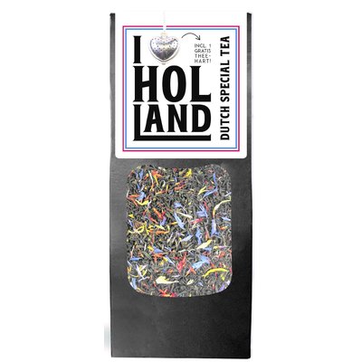 Typisch Hollands I Love Holland thee - met GRATIS theehartje.