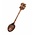 Matix Teaspoon in Cassette Kissing Couple (bronze)