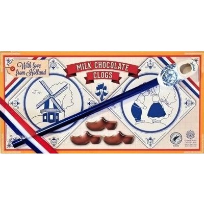 Typisch Hollands Chocolate lumps - Holland gift box - (temporarily FREE pencil lump)