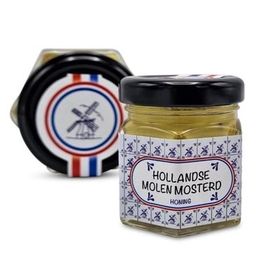 Typisch Hollands Dutch Mill Honig-Senf (50 Gramm)