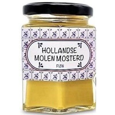 Typisch Hollands Hollandse Molen Mosterd - Fijn (200 gram)