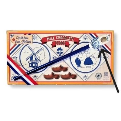 Typisch Hollands Chocoladeklompjes - Holland giftbox - (tijdelijk GRATIS potloodklompje)