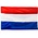 Typisch Hollands Flagge Niederlande - Rot-Weiß-Blau