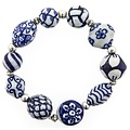 Heinen Delfts blauw Bracelet - Delft blue