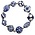 Heinen Delfts blauw Armband - Delfter Blau
