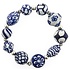 Heinen Delfts blauw Armband - Delfts blauw