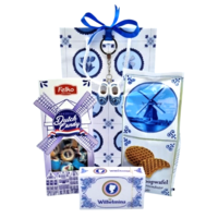 Typisch Hollands Holland gift bag - Delft blue (sweets)