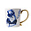 Typisch Hollands Delft blue - Luxury mug - with golden ear. - Cat