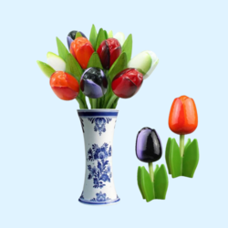 Wooden Tulips (Bouquet)